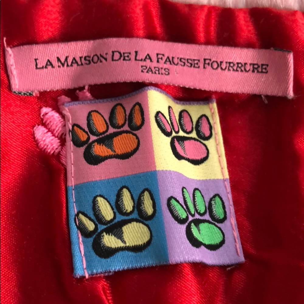 FUR WRAP/SCARF LA MAISON DE LA FAUSSE FOURRURE - Picture 6 of 8